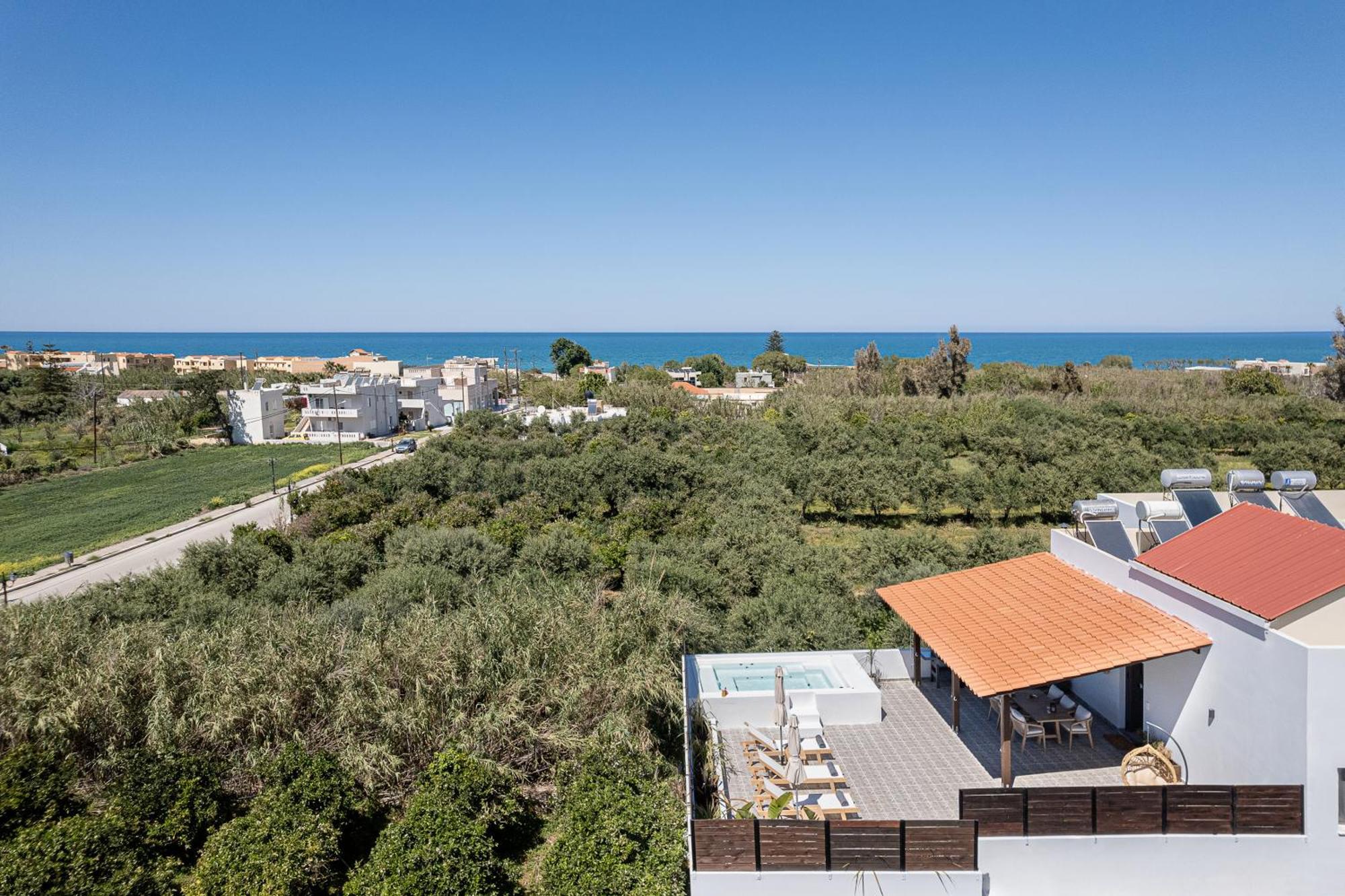 Sol Luxury Apartment - Close To The Beach With A Private Mini Pool Chania  Zewnętrze zdjęcie