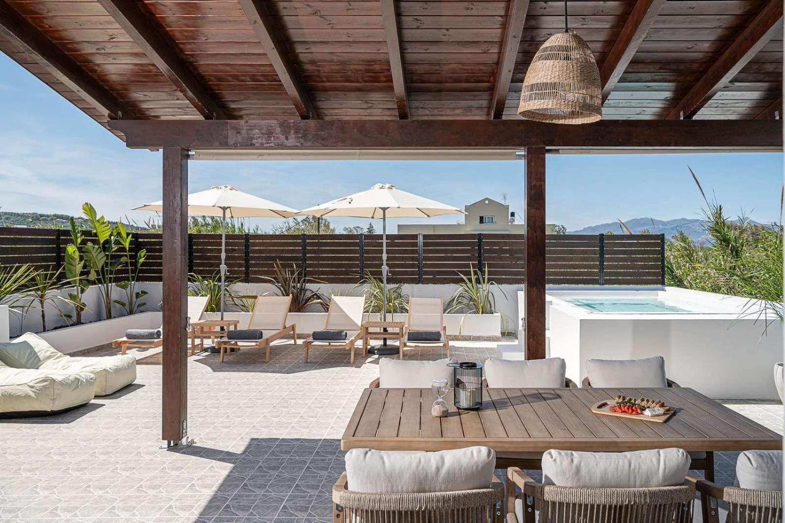 Sol Luxury Apartment - Close To The Beach With A Private Mini Pool Chania  Zewnętrze zdjęcie