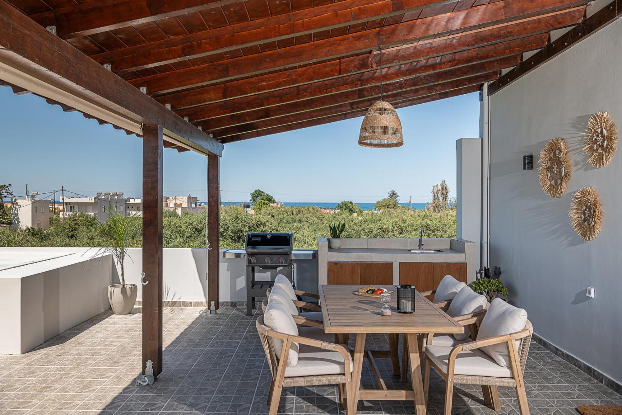 Sol Luxury Apartment - Close To The Beach With A Private Mini Pool Chania  Zewnętrze zdjęcie